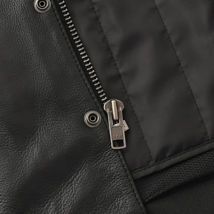 Nightstrike Men’s Motorcycle Leather Jacket