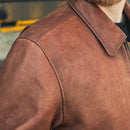 Moto Bomber - Men's Leather Jacket