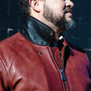 Moto Bomber - Men's Leather Jacket