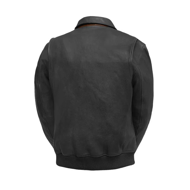 Moto Bomber - Men's Leather Jacket