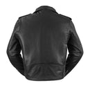 Superstar Men's Motorcycle Leather Jacket